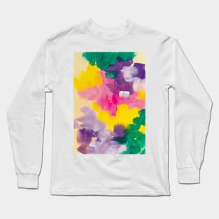 Modern Maximalism  Painting, Colorful Contemporary Painting 16 Long Sleeve T-Shirt